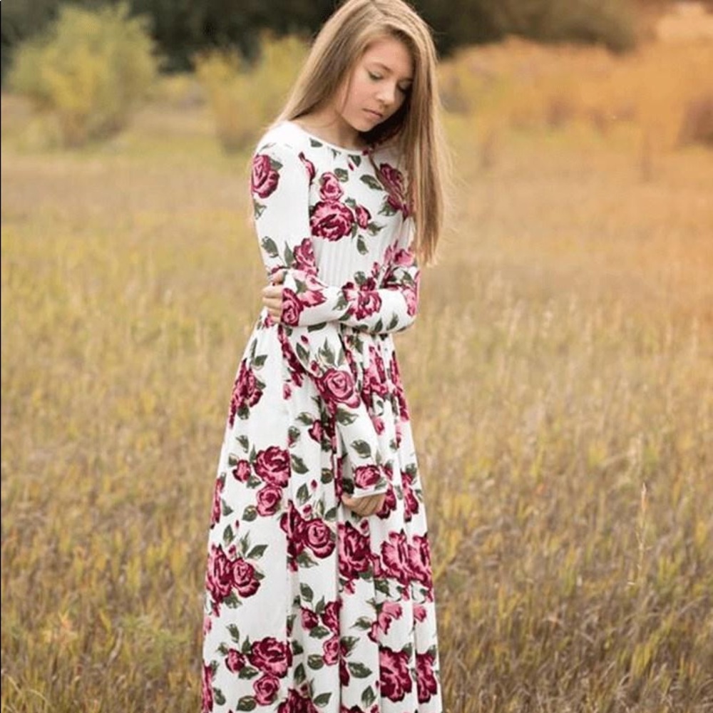 Long Sleeve Maxi Dress